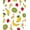 Yellow, Pattern 2, variant on ODIKA 2x3 Machine Washable Non-Slip Area Rug, Juicy Kiwi Slice Tropical Fruity Bathroom Floor Decoration High Traffic Rug, Green, 728735