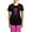 With Pink Pant, variant on CafePress - Queen Bee Women'S Dark Pajamas - Women's Short Sleeve Print T-Shirt and Pants Dark Cotton Pajama Set