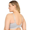 thumbnail image 2 of Fit for Me by Fruit of the Loom Women's Supportive Seamless Wirefree Bra, Style FT1048, Sizes L to 4XL, 2 of 7