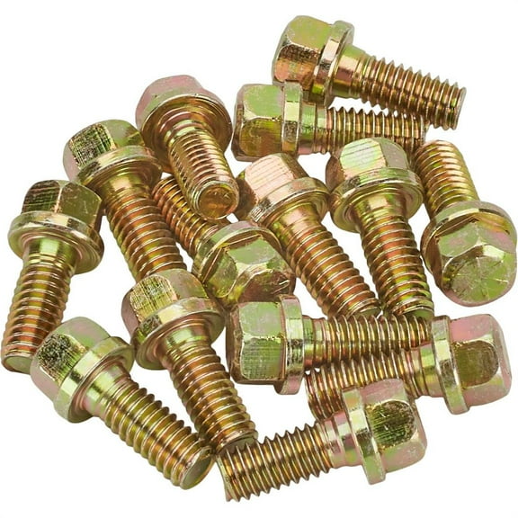 Header Bolts, 5/16-18 x 3/4 Inch, Set/14