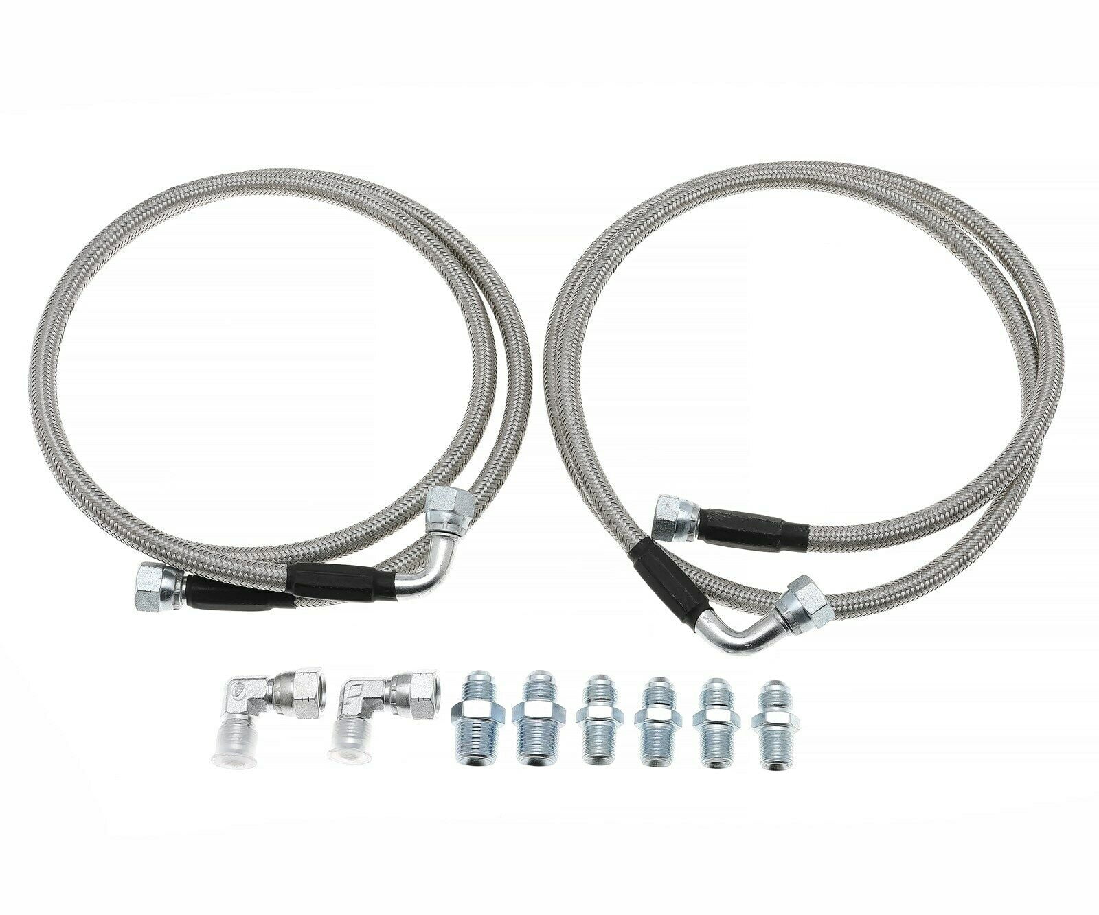 Transmission Cooler Hose Kit Lines Fitting for GM Chevy 19962021 4L80E