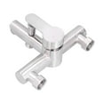 thumbnail image 1 of Shower Tap, Easy To Install Stainless Steel Rustproof Cold Hot Water Faucet  For Bathtub For Home For Bathroom, 1 of 8