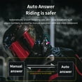 Headphones Bluetooth 5.3 RGB Cool Lighting Intelligent Voice Noise Reduction Motorcycle Helmet
