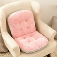 thumbnail image 4 of Sedentary Cushion with Backrest Integrated Design for Dormitory and Home Use Thickened Seat Pillow for Relaxation and Support Durable Polyester Construction, 4 of 5