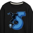 thumbnail image 3 of Marvel Black Panther - 5Th Birthday - Toddler And Youth Long Sleeve Graphic T-Shirt, 3 of 5