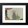 thumbnail image 2 of George Barbier 18x13 Black Modern Framed Museum Art Print Titled - Mademoiselle Spinelly at Home (1921), 2 of 5