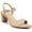 Cremebrulee, variant on Naturalizer Womens Bristol Faux Leather Pumps Heel Sandals
