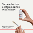 thumbnail image 2 of Genexa Infants’ Clean Pain & Fever Acetaminophen, Dye Free, Organic Cherry, 2 fl oz, 2 of 10