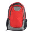 thumbnail image 1 of Mochila de 2 compartimentos con espacio para laptop max. de 16 pulgadas, 2 bolsillos laterales de red y compartimento central con cierre y divisor interno. Respaldo y tirantes acojinados., 1 of 1