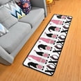 thumbnail image 2 of SKYSONIC 2'X6' Cute Valentine Gnomes Runner Rug with Rubber Backing, Pink Heart Non Slip Entryway Rug Runner Washable Soft Area Rug Carpet for Hallway Bedroom Kitchen Decor, 2 of 6