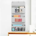 thumbnail image 1 of FONDOTIN Grey Hanging Storage Bag with Multiple Pockets Over Door Organizer for Sundries Storage, 1 of 8