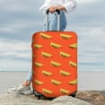 thumbnail image 7 of Gukieu tortilla tacos Print Suitcase Protective Cover, Elastic Zipper Buckle Suitcase Protective Cover, Suitable for Travel, Business Trip-X-Large, 7 of 7