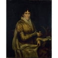 thumbnail image 3 of Anonymous 20x24 Black Modern Framed Museum Art Print Titled - Woman's Portrait (1810), 3 of 5