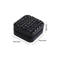 thumbnail image 3 of Meitianfacai Storage Travel Portable Jewelry Storage Box Earrings Ring Small Jewelry Box Beautiful And Stylish Small Portable Multi Grids Storage Built In Soft, Black, 3 of 6