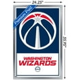 thumbnail image 3 of NBA Washington Wizards - Logo 21 Wall Poster, 22.375" x 34", Framed, 3 of 3