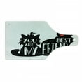 thumbnail image 1 of Best Friend Cutting Board, Typographic Design with a Cat and a Dog Silhouette, Decorative Tempered Glass Cutting and Serving Board, in 3 Sizes, by Ambesonne, 1 of 2