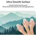 thumbnail image 6 of Fog Misty Forest Mountain Landscape Desk Mat,Extended Gaming Mouse Pad Large Non-Slip Rubber Base Mousepad with Stitched Edges,Waterproof Desk Pad for Computer/Laptop/Work/Office/Home 31.5" X 15.7", 6 of 6