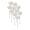 White, variant on 10Pcs Ladybug Garden Stake Weather-proof Heavy Duty Outdoor Patio Yard Lawn 3D Flower Mushroom Bee Spike Stick Decoration Ornament