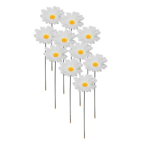 10Pcs Ladybug Garden Stake Weather-proof Heavy Duty Outdoor Patio Yard Lawn 3D Flower Mushroom Bee Spike Stick Decoration Ornament