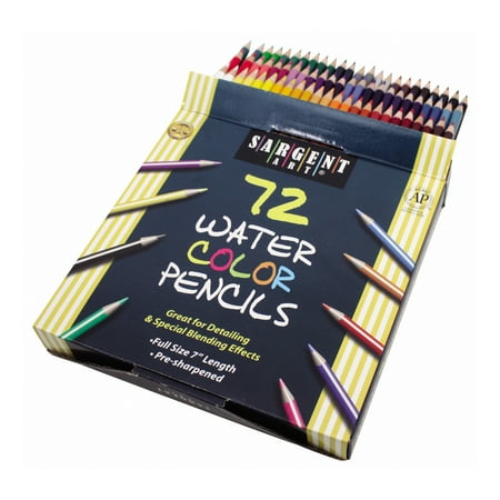 UPC: 0042229272721 | Sargent Art – 72 Count Watercolor Number 7 Pencils