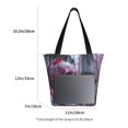thumbnail image 3 of Sikiie Gothic Red Skull Cemetery Shoulder Bag Casual Hobo Crossbody Tote Bag for Women and Men Large Purse Messenger Bag Travel Work, 3 of 6
