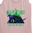 thumbnail image 3 of How to Train Your Dragon - Night Fury Light Up The Night - Women's Racerback Tank Top, 3 of 5