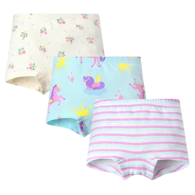 Zshosam Culottes pour Tout-Petits, Culottes Menstruelles pour Adolescentes, Culottes de Règles, Culottes de Protection Anti-Fuites, Taille 7T 8T, (Gris 7-8 Ans)