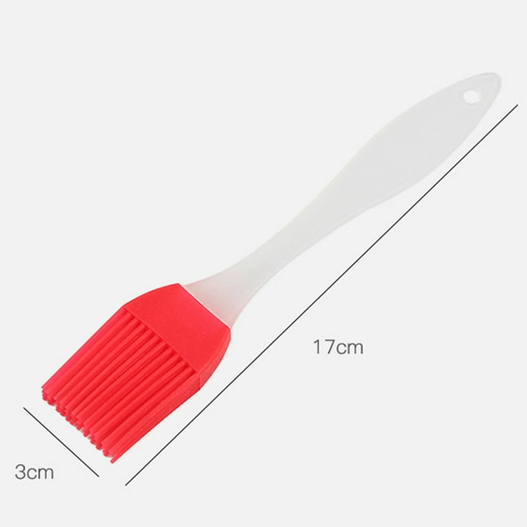 Hadanceo Oil Brush Easy to Dip Non fluffy Spread Evenly Household Barbecue Grill Brush for Kitchen