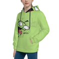 thumbnail image 2 of Invader Zim Youth Sweatshirt Hoodies Pullover 3D Print Novelty Hooded Hoody Clothes For Boys Girls Teen Clothing, 2 of 7