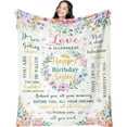 thumbnail image 1 of LHSHID Birthday Gifts for Women Blanket January Birthday Gifts for Women Mom Girls Daughter Wife Best Friend Birthday Gifts Gifts for Women Birthday Unique Friend Birthday Gift for Women 50x60in, 1 of 6