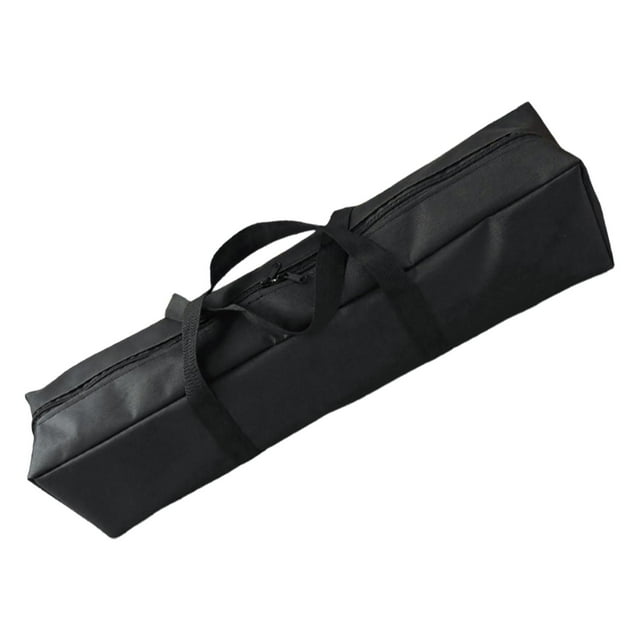 Bolsa de almacenamiento de equipo de camping, portátil, de tela Oxford, con cremallera, para postes largos de tienda de campaña. 80x25x25 cm