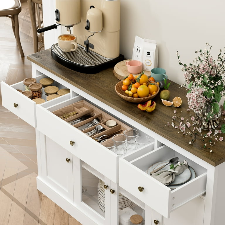 Kitchen credenza cabinet discount