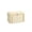 Khaki, variant on Rectangular, Organization - Storage Box, Sturdy Breathable Foldable Organizer Bin for Home Closet Bedding (15.7x11.8x7.9 Inch)