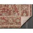 thumbnail image 2 of Obeetee Hampton Rust Indoor Area Rug for Living Room Bedroom, 8'10"x12'2", 2 of 4