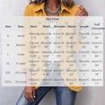thumbnail image 3 of Womens Lightweight Jacket Long Sleeve Ruffle Button Front Cardigan Jacket Open Front Lapel Collar Double Breasted Casual Outerwear Coat with Lining, 3 of 9