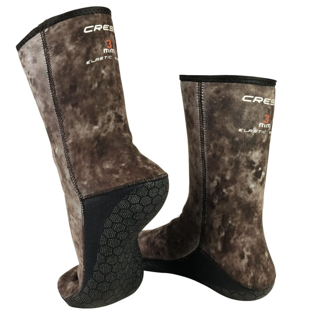 Calcetin CRESSI Hunter Camu Cafe Unisex Neopreno 3 mm M