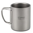 thumbnail image 1 of Taza de titanio TOMSHOO 220/350/450 / 600ml taza de agua de titanio de doble pared taza de té de caf Tomshoo Taza de titanio, 1 of 7