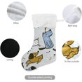 thumbnail image 3 of 2 Pack Trendy Scandinavian Dogs Christmas Stockings 17.7 Inch Gift Holders for Party Holiday Decorations Ornaments（114） Decor Gifts, 3 of 7