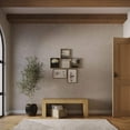 thumbnail image 4 of Maven Lane Zeno Contemporary Wooden Bench in Weathered Natural Finish, 4 of 9