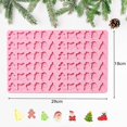 thumbnail image 2 of Molde de silicona navideño de 1 pieza, forma de hombre de jengibre, árbol de Navidad, Papá Noel, calcetín navideño, muñeco de nieve y campana, 2 of 5