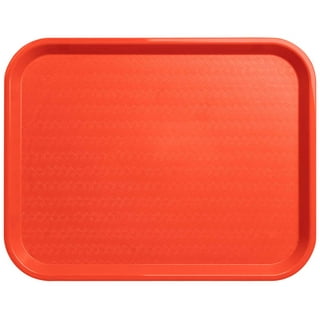 Sintuff 20 Pcs Plastic Fast Food Trays Bulk Restaurant Serving Trays  Colorful Cafeteria Trays Rectangular Grill Prep Trays Serving Platter for  Party