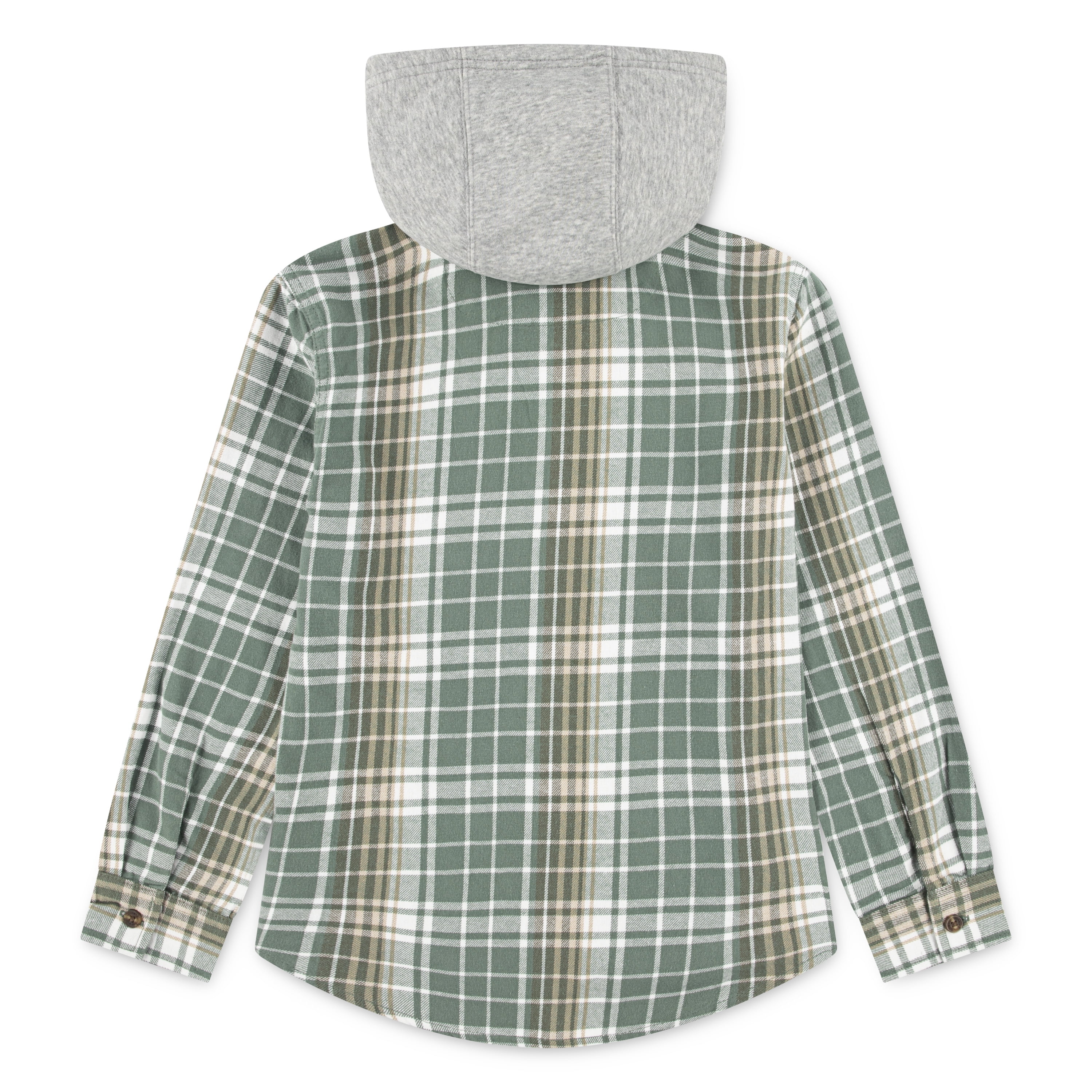 Levi Strauss Signature Boys Hooded Plaid Flannel, Sizes 4-18