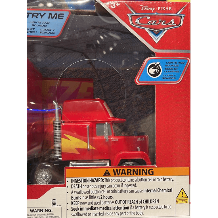 Disney Parks Pixar Cars Mack Die Cast Carrier Hauler Gift Set of 8