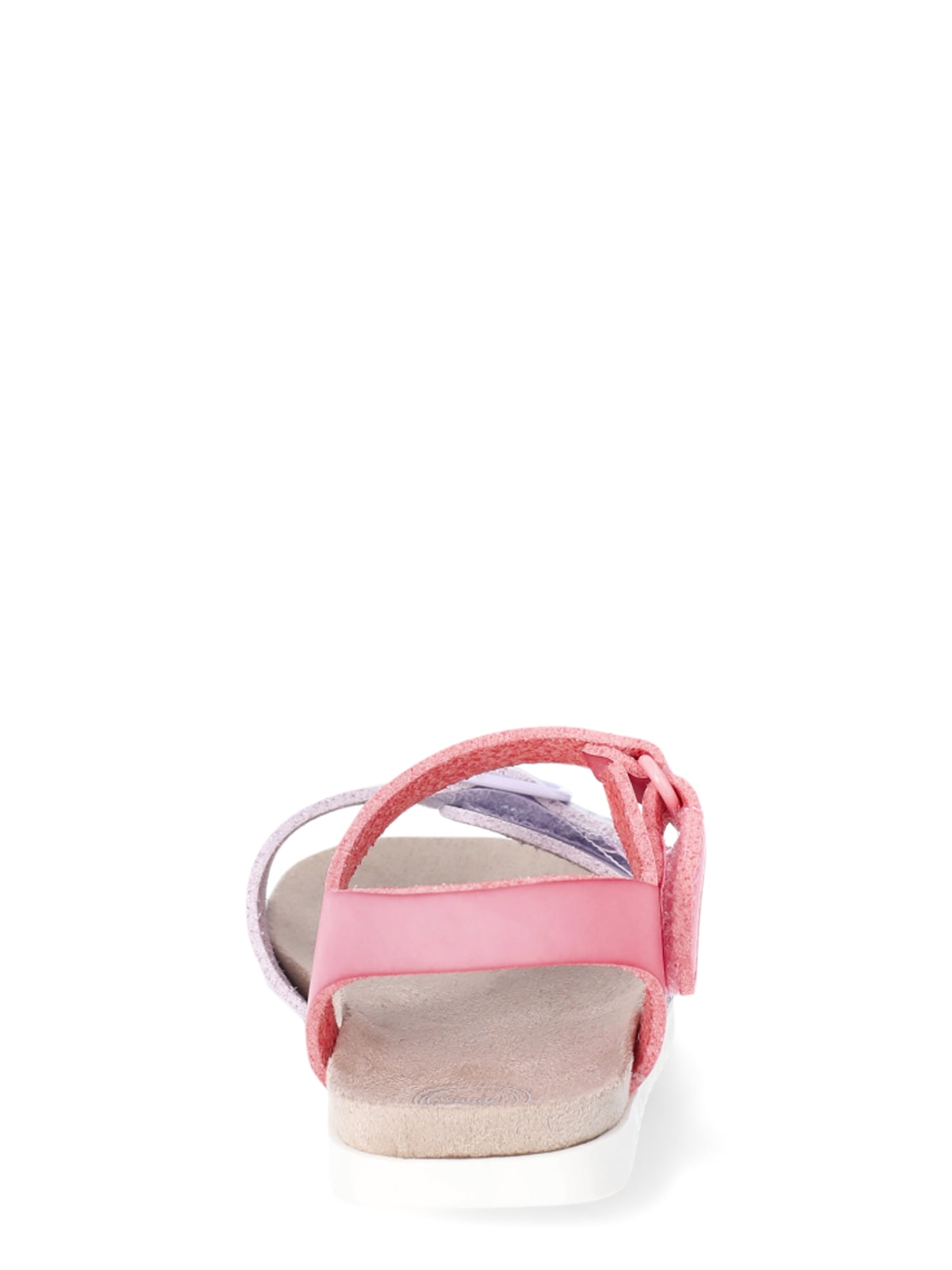 Wonder Nation Baby & Toddler Girls Buckle Sandals