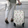 thumbnail image 3 of White Cow Strawberry Heart Pattern Luggage Cover Fashion Suitcase Cover Baggage Covers Fit 25-28 Inch Luggage (Go Travel), 3 of 5