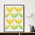 thumbnail image 4 of Leaves Templates Abstract Leaf Stencil Reusable Leaf Painting Stencil 11.8×11.8inch with Paint Brush Botanical Wall Art Home Decor Painting on Floor, 4 of 6