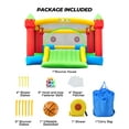 thumbnail image 3 of KLOKICK 15x 12FT  Large Bounce House 840D Oxford Inflatable Bouncers for 6 Kids with Blower & Slide for 3-10 Years, Child, Adult, Infant, Teen, Tween, 3 of 11