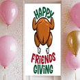 thumbnail image 3 of Autumn Leaves Happy Friendsgiving Turkey Banner for Thanksgiving Celebration Fall Party Indoor Decor, 3 of 8