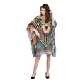 thumbnail image 3 of Multi Women's Plus Size Tunic Dress for Women Casual Short Caftan Dresses Tunics for Plus Size Ladies Kimono Online by Oussum, 3 of 6