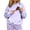 Light Purple, variant on Shadoumai Snack Hoodie Cat Pouch Hoodies Kitten Puppy Holder Pullover Top Large Pet Carrier Sweatshirt For Women